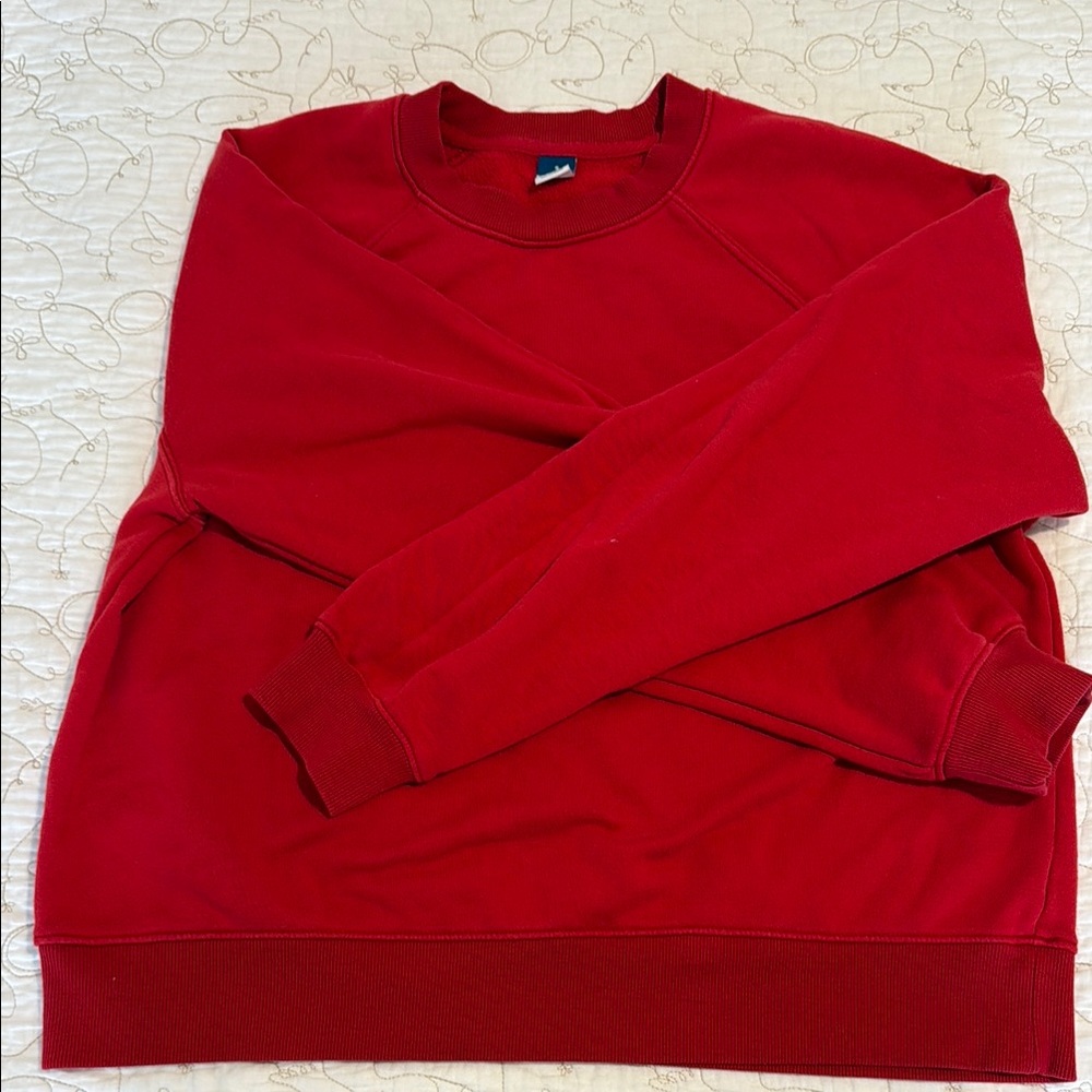 Red Crewneck Sweater